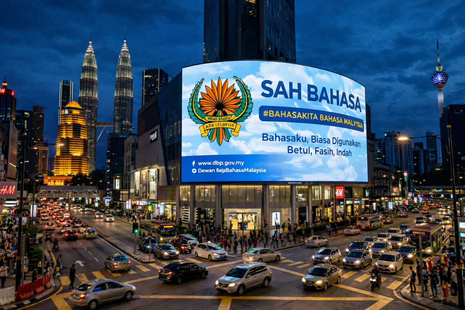 DBP Sah Bahasa Billboard
